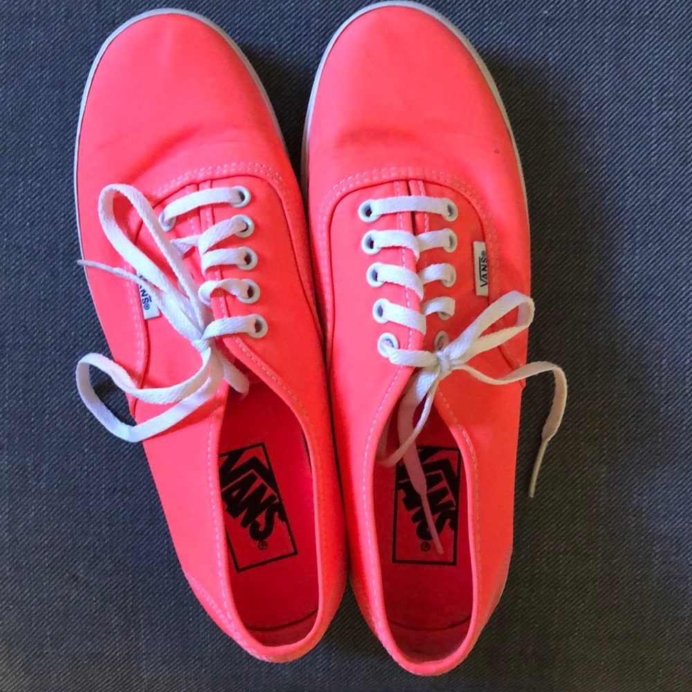 Vans neon sneakers